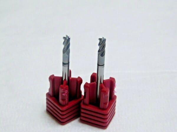 MELIN Carbide End Mill 3MM x 3MM x 6MM x 38MM 4FL VXMG4T-M3M3-R0.25S Qty 2 H6260