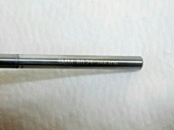 MELIN Carbide End Mill 3MM x 3MM x 6MM x 38MM 4FL VXMG4T-M3M3-R0.25S Qty 2 H6260