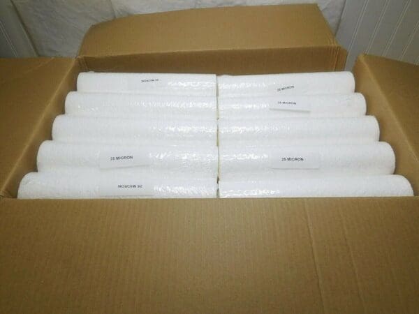 Parker Fulflo MegaBond Nominal Melt Blown Filter Cartridges 25um Qty 30 MBN25M10