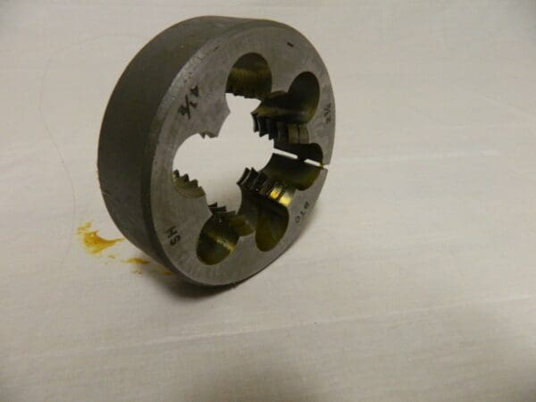 Interstate Adjustable Round Die 2-1/8 - 4-1/2 Thread HSS 09035601