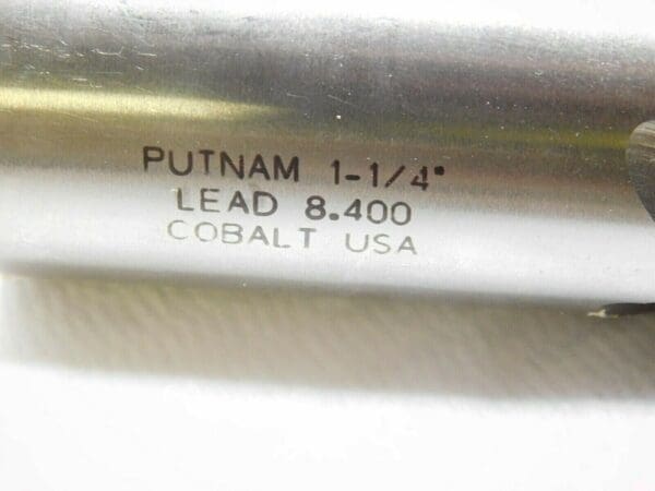 Putnam Cobalt Ball End Roughing End Mill RH 1-1/4" x 4" x 6-1/2" 6FL 84511658