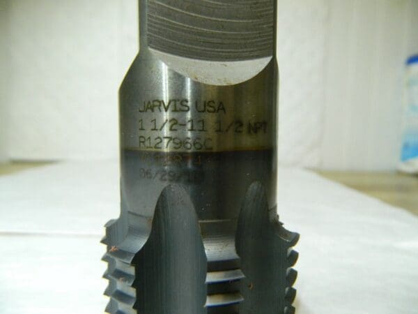 Jarvis Interrupted NPT 7F HSS TiCN 1-3/4" x 4-1/4" Thread Pipe Tap 00424234