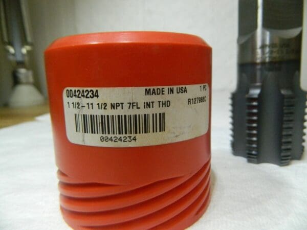 Jarvis Interrupted NPT 7F HSS TiCN 1-3/4" x 4-1/4" Thread Pipe Tap 00424234