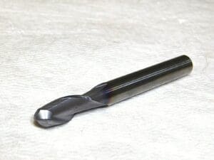 Niagara Cutter Carbide Ball End Mill 7/16” Dia 7/16” Shank RH 30º 4” OAL N55594