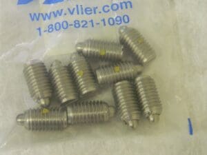 Vlier SS Threaded Spring Stubby Plunger 62117940 5/8"-11 Thread QTY 10 SSM63N