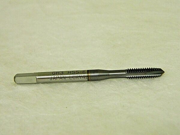 Widia GTD Spiral Point Tap #8-32 UNC 3FL H3 TiCN Vanadium HSS QTY 2 85407