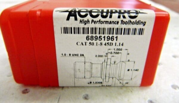 Accupro Retention Knobs High Torque Taper CAT50 #68951961