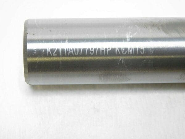 Kennametal Carbide Drill Through Coolant 0.7797" Diam K211A07797HP KCM15 4099337