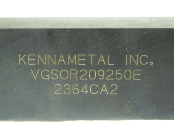 Kennametal Indexable Cut-Off Grooving Holder VGSOR09250E 1015892