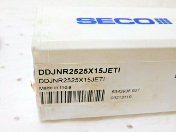 Seco Indexable Turning Toolholder Series Jetstream DDJNR2525X15JETI 03213119