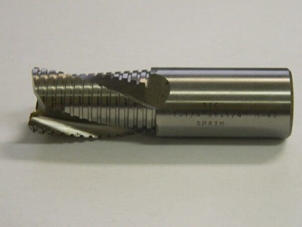 TTC Roughing Single End Mill M-42 1-1/4 8% Cobalt Coarse Pitch 08-193-070