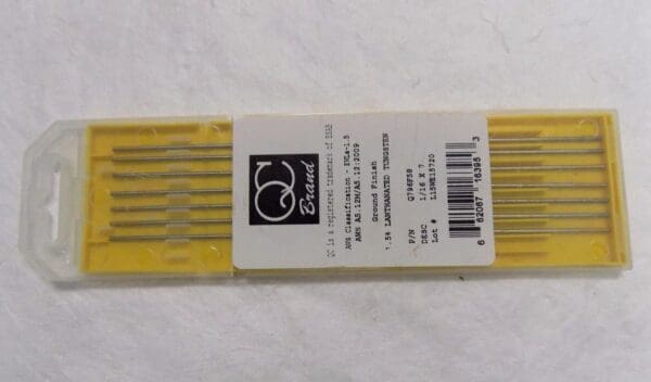 ESAB Tungsten Electrodes 1/16" x 7" QTY 7 Q796F58