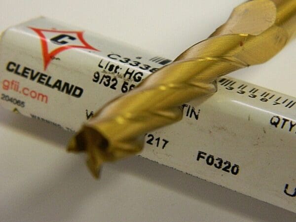 Cleveland 9/32" 1-3/8" LOC 3-1/8" OAL 4 Fl HSS Square End Mill QTY 2 C33387