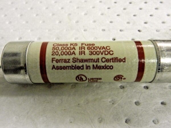 Mersen Ferraz Shawmut Fast Acting General Purpose Fuse 175A 600V OTS175