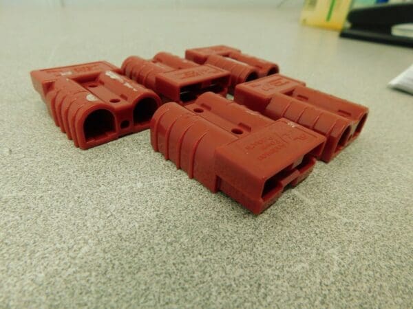 Anderson Battery Connectors 5 Pack Red 6 AWG 600 V 50 A