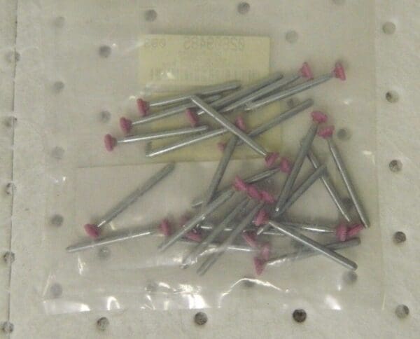 Tru-Maxx Aluminum Oxide Mounted Point 1/4 x 1/16" Diam x Thick B64 25Pk 89678403