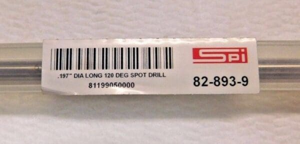 SPI HSS-E Cobalt Long Series Spotting Drill 0.197" Dia 120º 19/32" FL 82-984-6