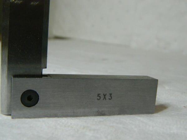 Steel Square 5" Blade Length, 3" Base Length 0.0003" Accuracy 650-6257