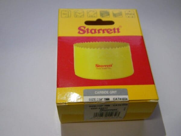 Starrett Hole Saw Carbide Grit 2-3/4" / 70mm 55932