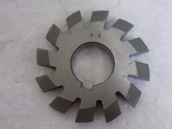 Involute Gear Cutter 2 Hss 20º 7dp 1" Hole 12 Teeth 03180726