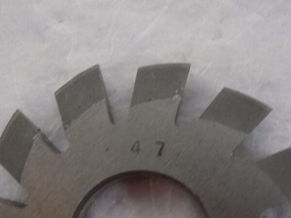 Involute Gear Cutter 2 Hss 20º 7dp 1" Hole 12 Teeth 03180726