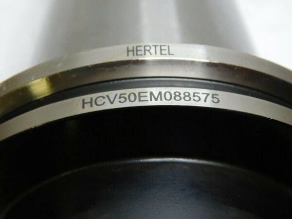 Hertel End Mill Holder 50 V-Flange Mount x 7/8" Bore HCV50EM088575 5699368