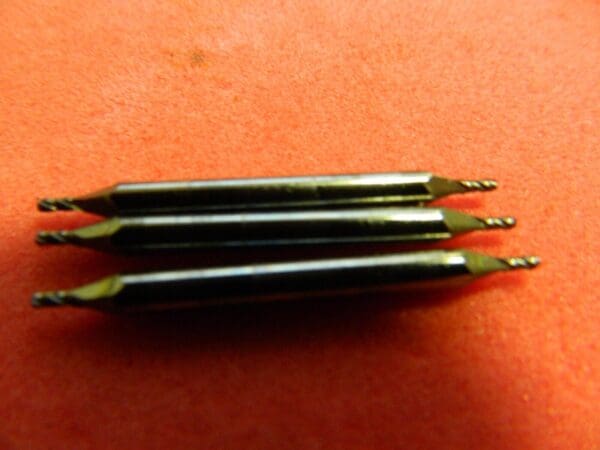 Metal Removal Double End Mills 3/64" Dia. x 3/32" LOC 4F Carbide Qty. 3 #M34302