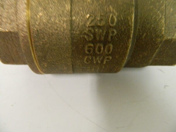 Nibco Ball Valve 1-1/4" Threaded Full Port Stainless Steel Trim #T-585-70-66