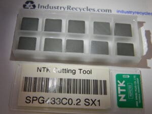 NTK Cutting Tool Silicon Nitride Inserts SPG433C0.2 Grade SX1 Qty. 10