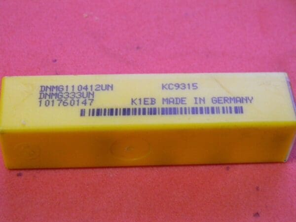 Kennametal Inserts DNMG333UN Grade KC9315 Carbide Qty. 6 #101760147