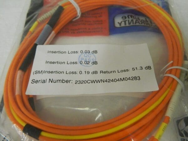 Tripp Lite Fiber Optic SC/LC Duplex Conditioning Patch Cable 13' N424-04M