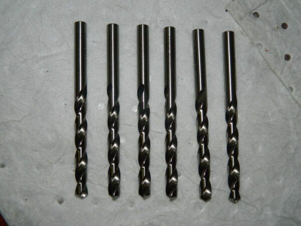 Precision Twist Drill Jobber Drill 0.3346" 118° Point HSS 6 Pack 016085