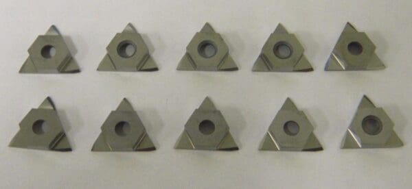 Etco Carbide Threading Inserts TTR-603-.016 Grade C2 Qty. 10