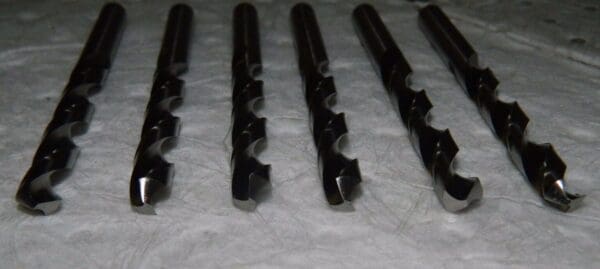 Precision Twist Drill Jobber Drill 0.3346" 118° Point HSS 6 Pack 016085