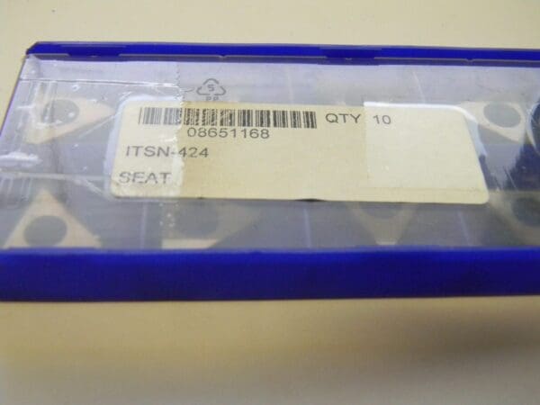 Precision Indexable Shim Seat ITSN-424 Triangle Qty. 10 #08651168