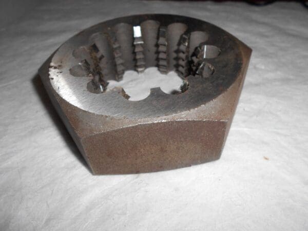 Interstate Hex Rethreading Die 3-4 UNC 5" Hex