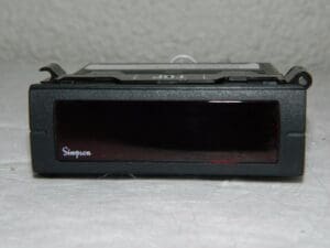 Simpson Panel Meter Digital LCD 3-1/2 Digits 250V M235-1-0-34-0