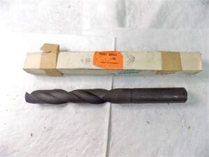 Precision Hss Straight Shank Twist Drill 1-15/64" 118º Taper Lgth 2Fl 12.75" Oal