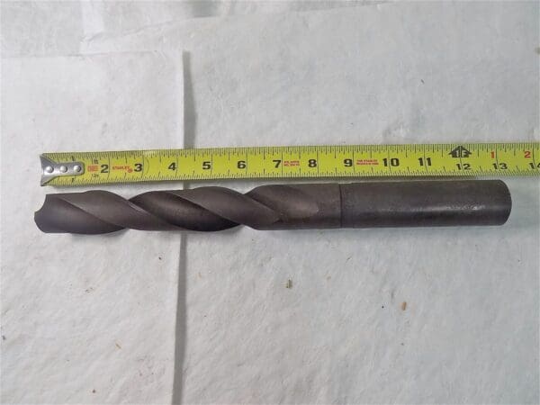 Precision Hss Straight Shank Twist Drill 1-15/64" 118º Taper Lgth 2Fl 12.75" Oal