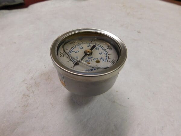 WorkSmart Liquid Pressure Gauge 2" Dial 0-1000 Scale 1/4" NPT #WS-PE-Gage-105