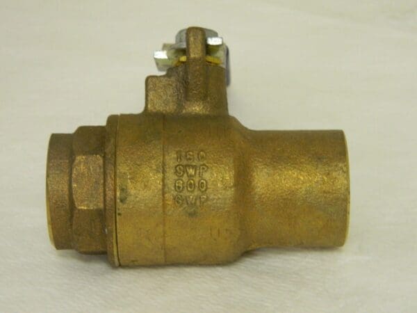 Nibco Bronze Ball Valve 1-1/4" S580-70-1-1/4