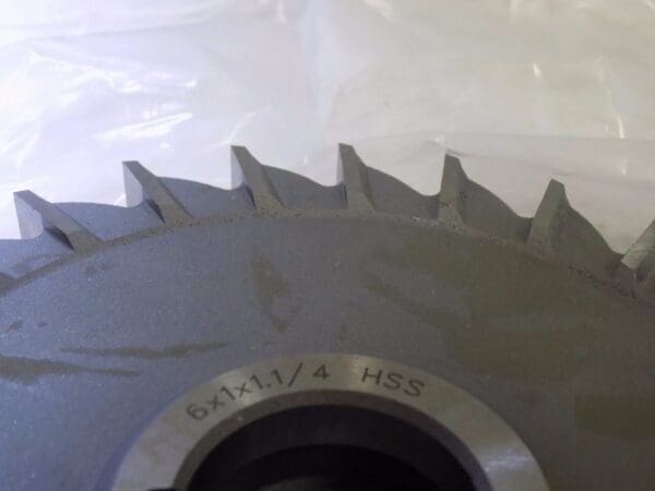 Dolfamex Side Milling Cutter 6" Diam. 26T HSS Plain Tooth #5-706-710