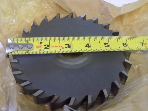 Precision HSS Side Milling Cutter 6" Dia x 3/4" W #301-6482