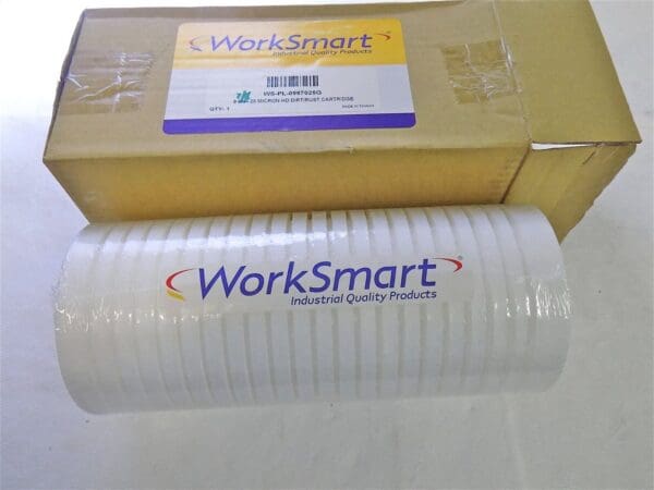 WorkSmart 25 Micron Polypropylene Cartridge Filter 4-3/8"OD x 9-7/8" WSPL098725G