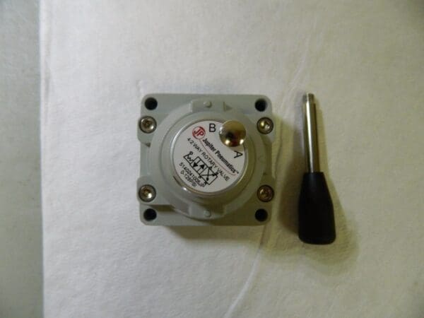 Jupiter Pneumatics 1/2" NPT 4/2 Way Rotary Valve W/I Cock Device 5140241005JP