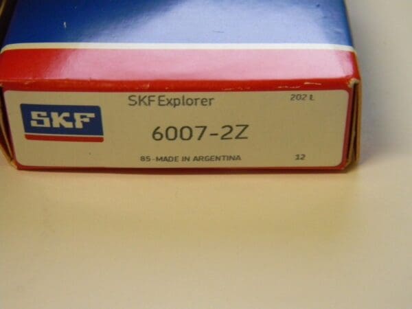 SKF Deep Groove Radial Ball Bearing 35mm x 62mm x 14mm #6007-2Z