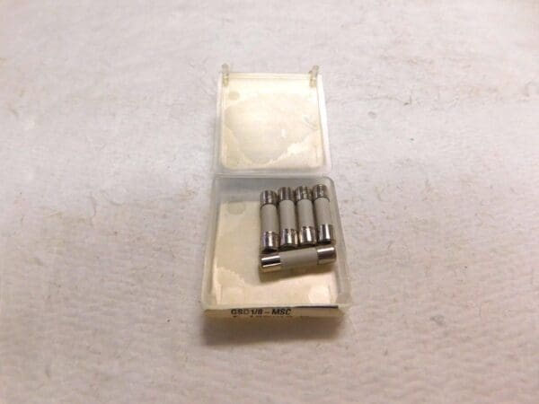 Ferraz Shawmut Fast Acting Miniature Ceramic Fuse 250V 0.13A Qty. 5 GSD1/8-MSC