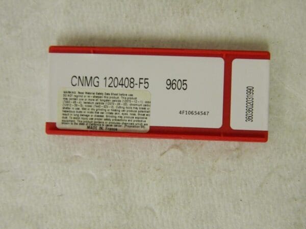 Pro Grade Carbide Turning Inserts CNMG 120408-F5 Grade 9605 10 Pack