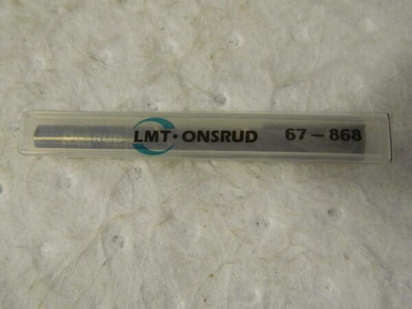 LMT Onsrud Solid Carbide 8 Facet Letter Drill S (.3480) 67-868