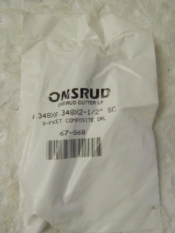 LMT Onsrud Solid Carbide 8 Facet Letter Drill S (.3480) 67-868